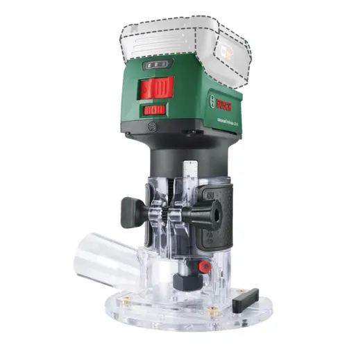 Bosch AdvancedTrimRouter 18V-8 Solo аккумуляторный фрезер (без АКБ и ЗУ), 06039D5000