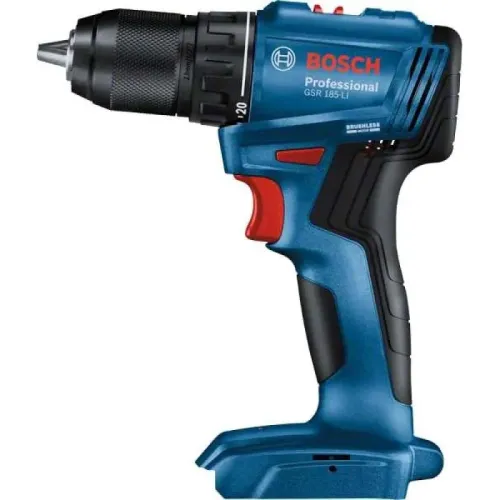 Bosch GSR 185-LI Professional Solo аккумуляторный шуруповерт (без АКБ и ЗУ), 06019K3003