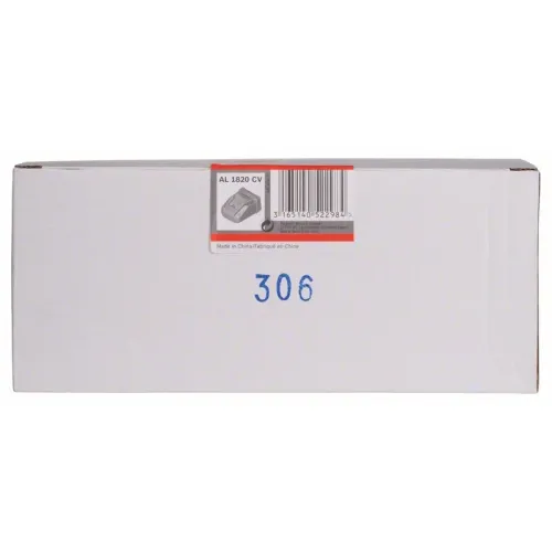 Bosch AL 1820 CV быстрозарядное устройство, 2607225424