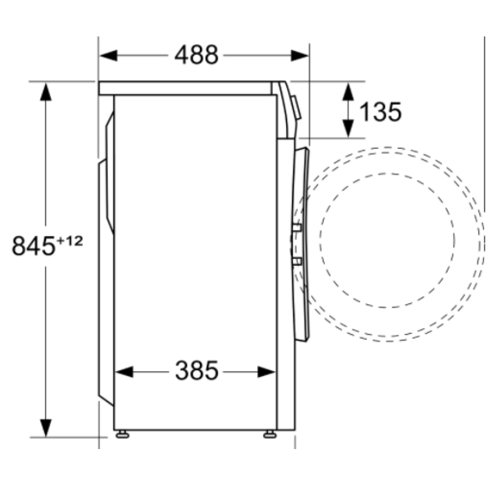 Стиральная машина Bosch WHA122XEOE
