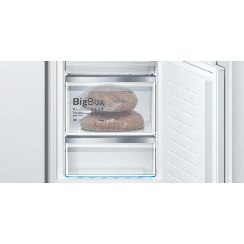 Встраиваемый двухкамерный холодильник Bosch KIN86HD20R