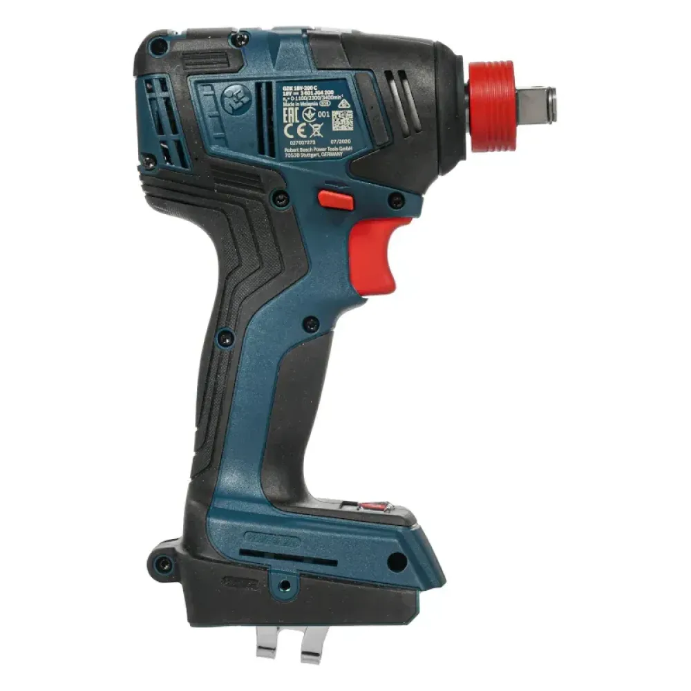 Bosch GDX 18V-200 C Professional аккумуляторный ударный гайковёрт (1 x 4 Ач, ЗУ), 0615990M46