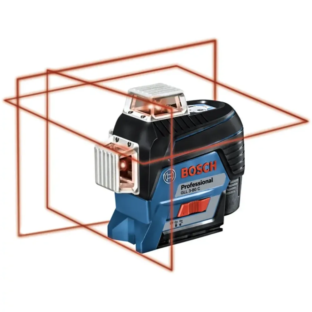 Bosch GLL 3-80 C Professional лазерный нивелир со штативом BT 150, 0601063R01