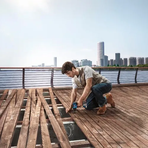 Bosch GSB 18V-50 Professional шуруповерт аккумуляторный ударный (2 x 2 Ач, ЗУ), 06019H5100