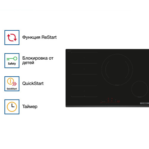Индукционная варочная панель Bosch PXE831HC1E