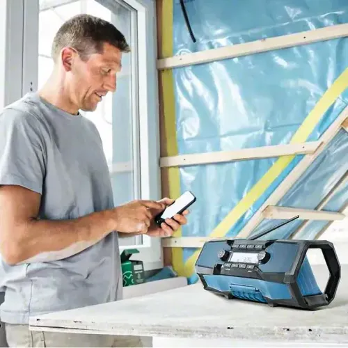 Bosch GPB 18V-2 C Professinal аккумуляторное радио, 06014A3000