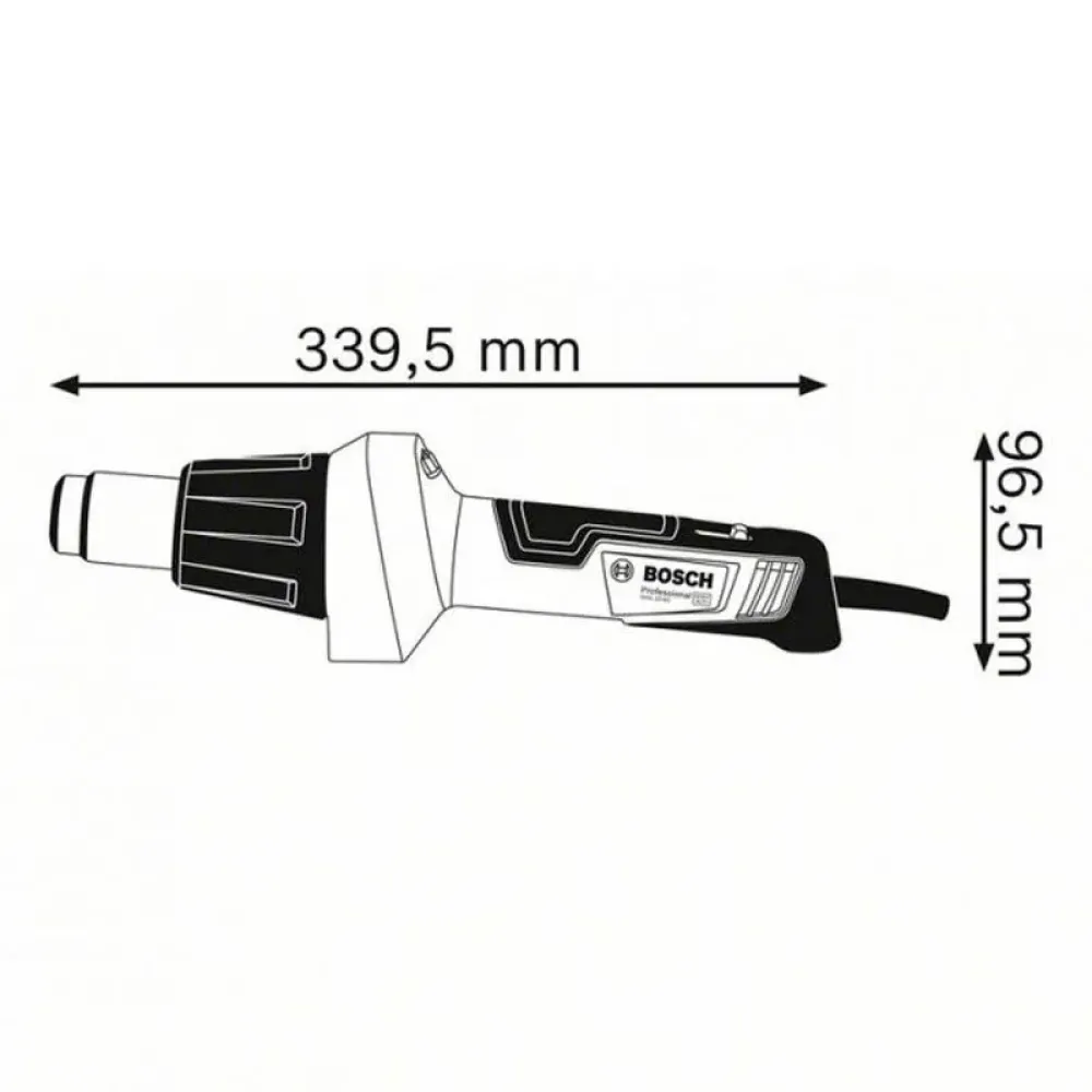 Bosch GHG 20-60 Professional технический фен, 06012A6400