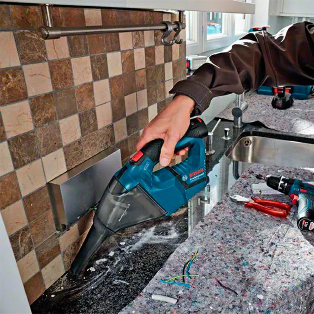 Bosch GAS 12V Professional Solo аккумуляторный пылесос (без АКБ и ЗУ), 06019E3000