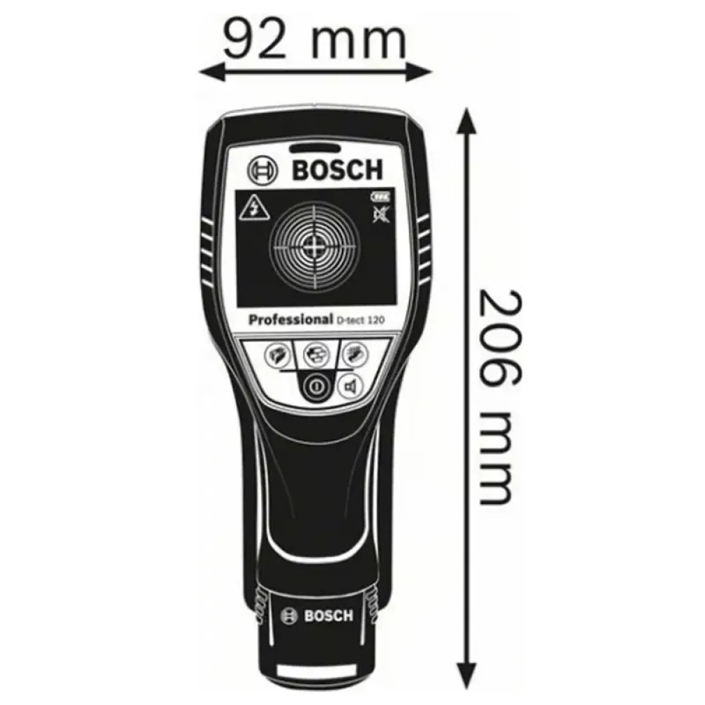 Bosch D-tect 120 Professional детектор проводки, 0601081300
