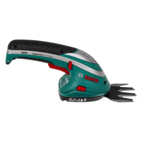 Bosch Isio аккумуляторные ножницы для травы (1 x 1.5 Ач, ЗУ) с ножем для травы, 0600833100