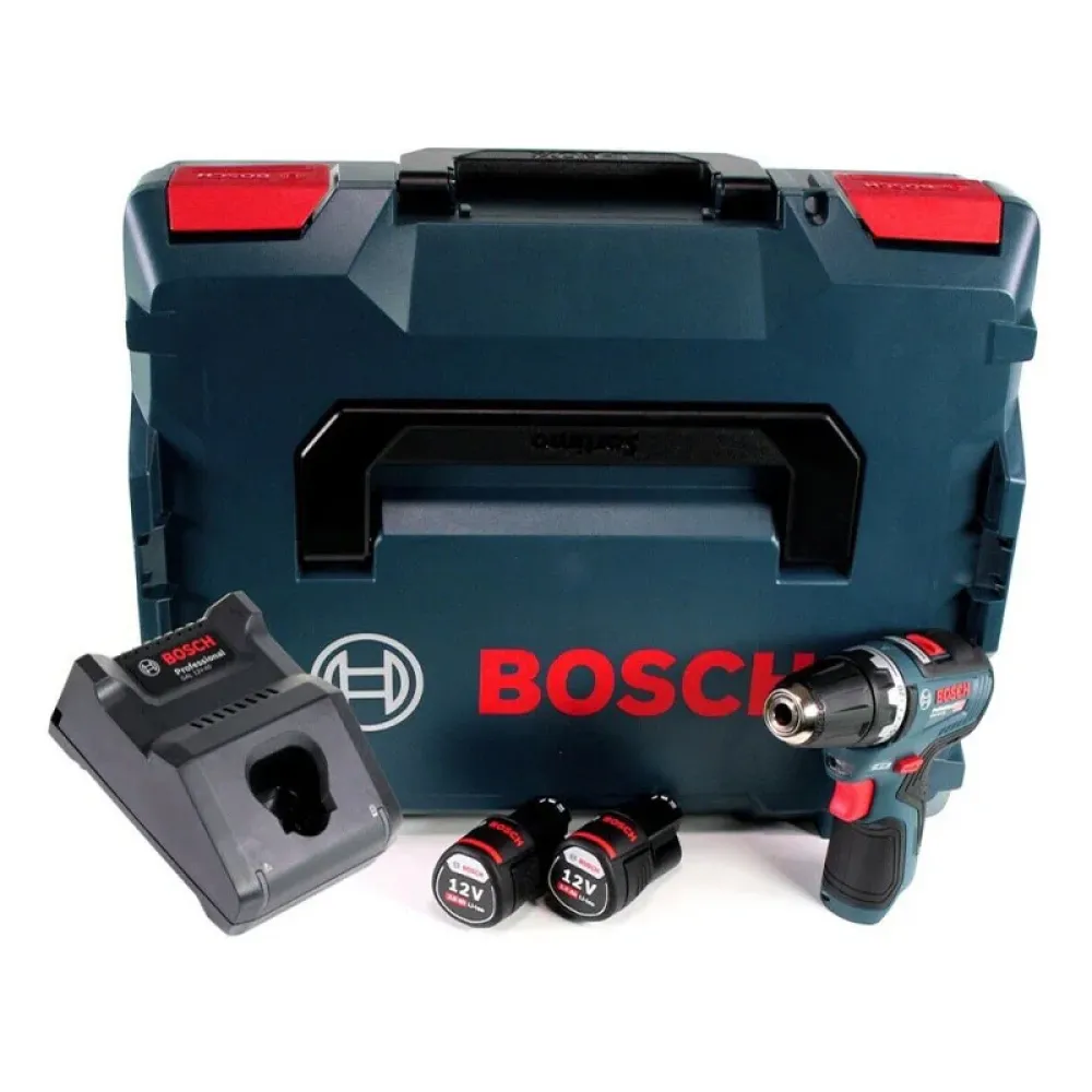 Bosch GSR 12V-35 Professional аккумуляторный бесщеточный шуруповерт (2 x 3 Ач, ЗУ), 06019H8002