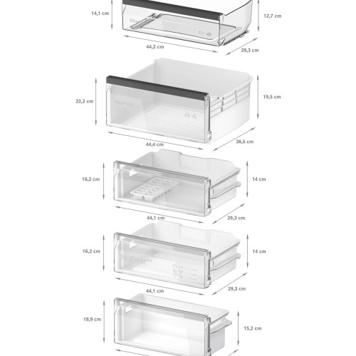 Встраиваемый двухкамерный холодильник Bosch KIN96SFD0