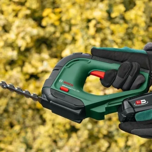 Bosch AdvancedShear 18V-10 Solo ножницы аккумуляторные для травы (без АКБ и ЗУ), 0600857001