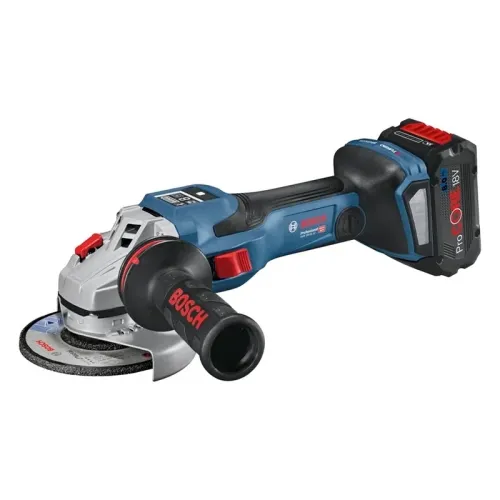Bosch GWS 18V-15 SC Professional аккумуляторная угловая шлифмашина (2 x 8 Ач, ЗУ), 06019H6101