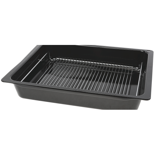 Глубокий эмалированный Profi-противень с решёткой Bosch 00577770