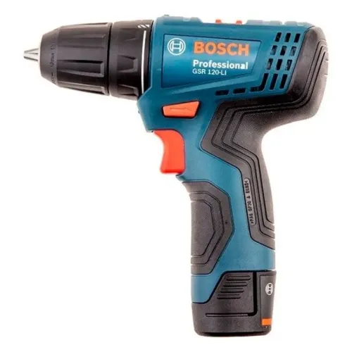 Bosch GSR 120-LI Professional аккумуляторная дрель-шуруповерт (2 x 2 Ач, ЗУ), 06019G8002