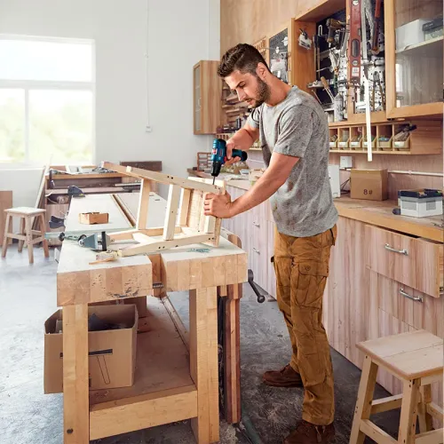 Bosch GSR 120-LI Professional аккумуляторная дрель-шуруповерт (2 x 2 Ач, ЗУ), 06019G8020