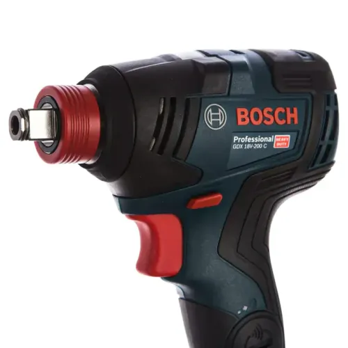 Bosch GDX 18V-200 C Professional аккумуляторный ударный гайковёрт (1 x 4 Ач, ЗУ), 0615990M46