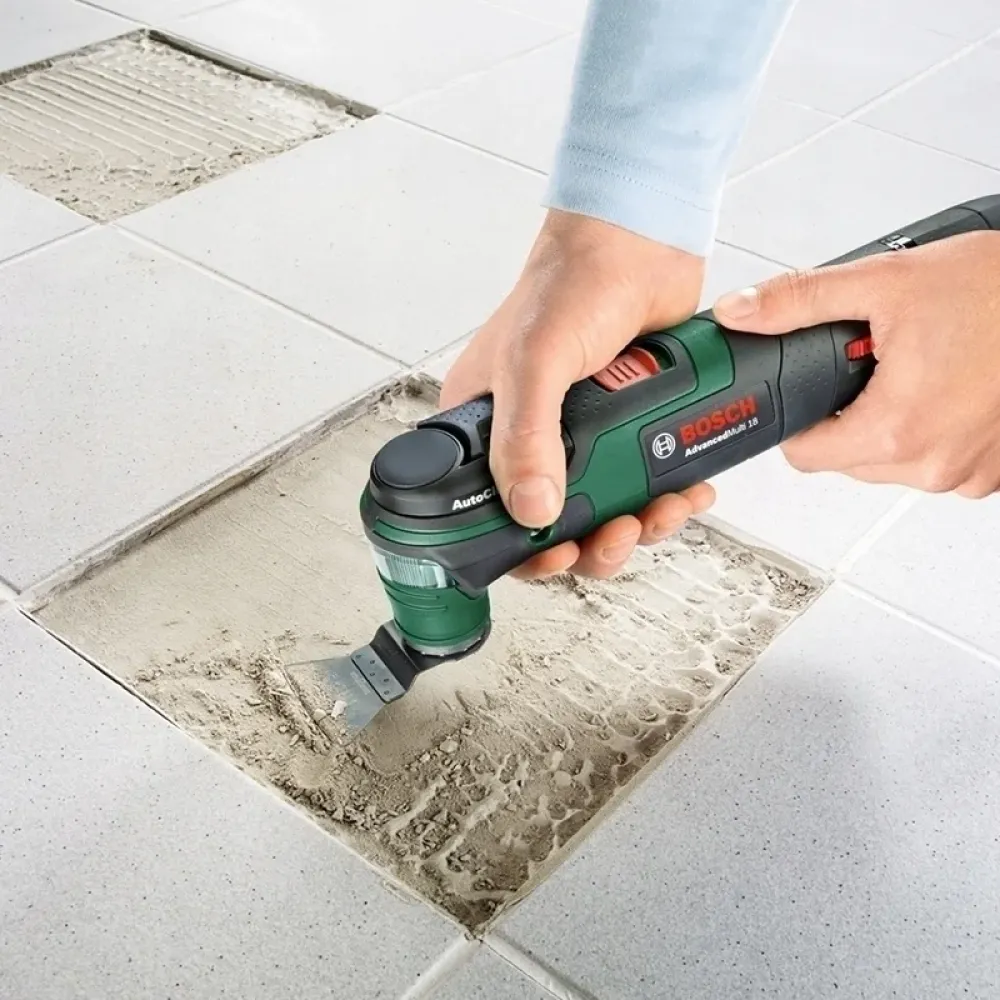 Bosch AdvancedMulti 18 Set аккумуляторный универсальный многофункциональный инструмент (1 x 2.5 Ач, ЗУ), 0603104021