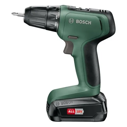 Bosch UniversalDrill 18 аккумуляторная дрель-шуруповерт (2 x 1.5 Ач, ЗУ) с кейсом, 06039C8005