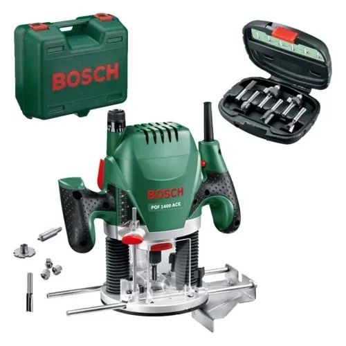 Bosch POF 1400 ACE вертикальный фрезер, 060326C801