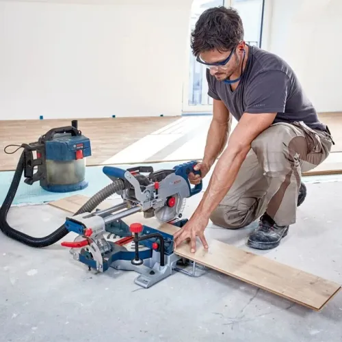 Bosch GCM 18V-216 Professional Solo аккумуляторная торцовочная пила (без АКБ и ЗУ), 0601B41000