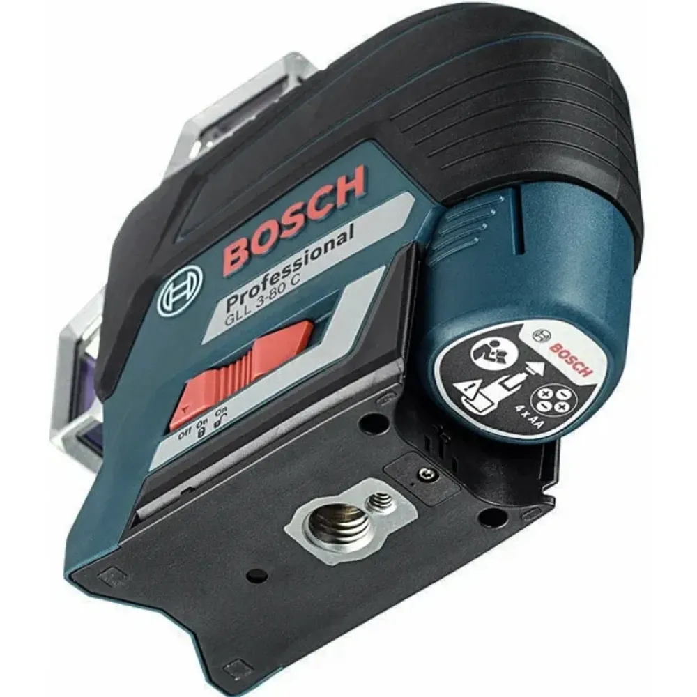 Bosch GLL 3-80 C Professional лазерный уровень в кейсе, 0601063R02